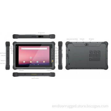 Rockchip3568 Quad-Core 2.0GHz 8 inch Rugged Android Tablet with GPS EM-R88